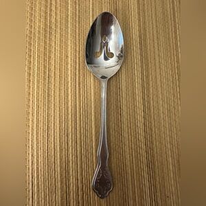 Reed & Barton VIRGINIA Stainless Select Glossy Silverware Flatware Slotted Spoon